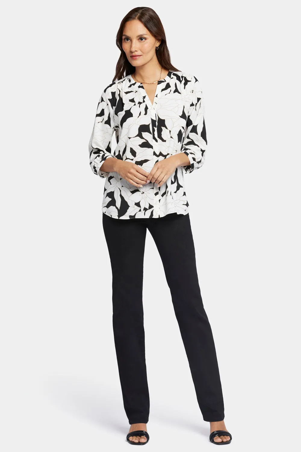 Pintuck Blouse - Lalas sold by NYDJ product image thumbnail 5