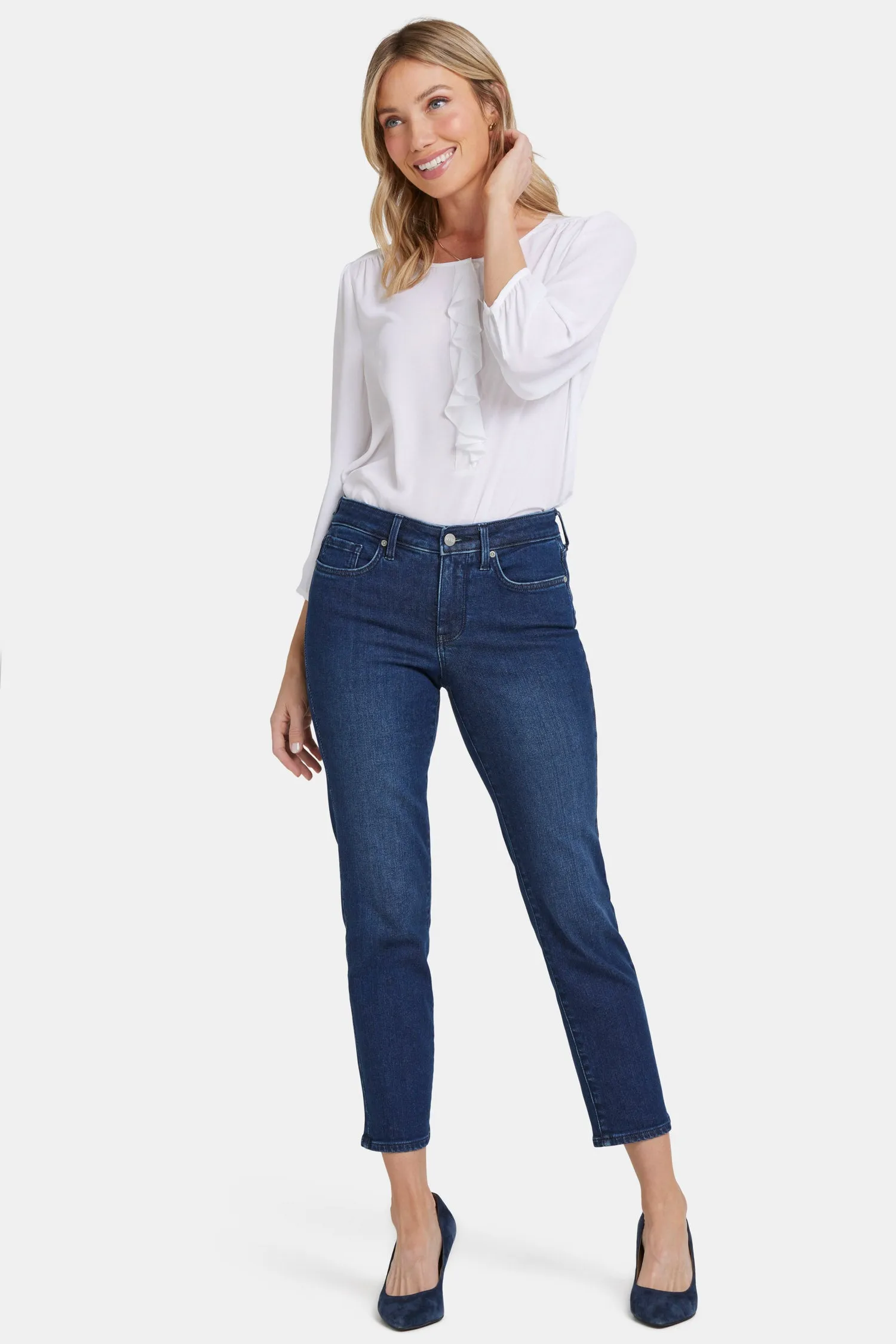 Sheri Slim Ankle Jeans - Marvelous sold by NYDJ product image thumbnail 4