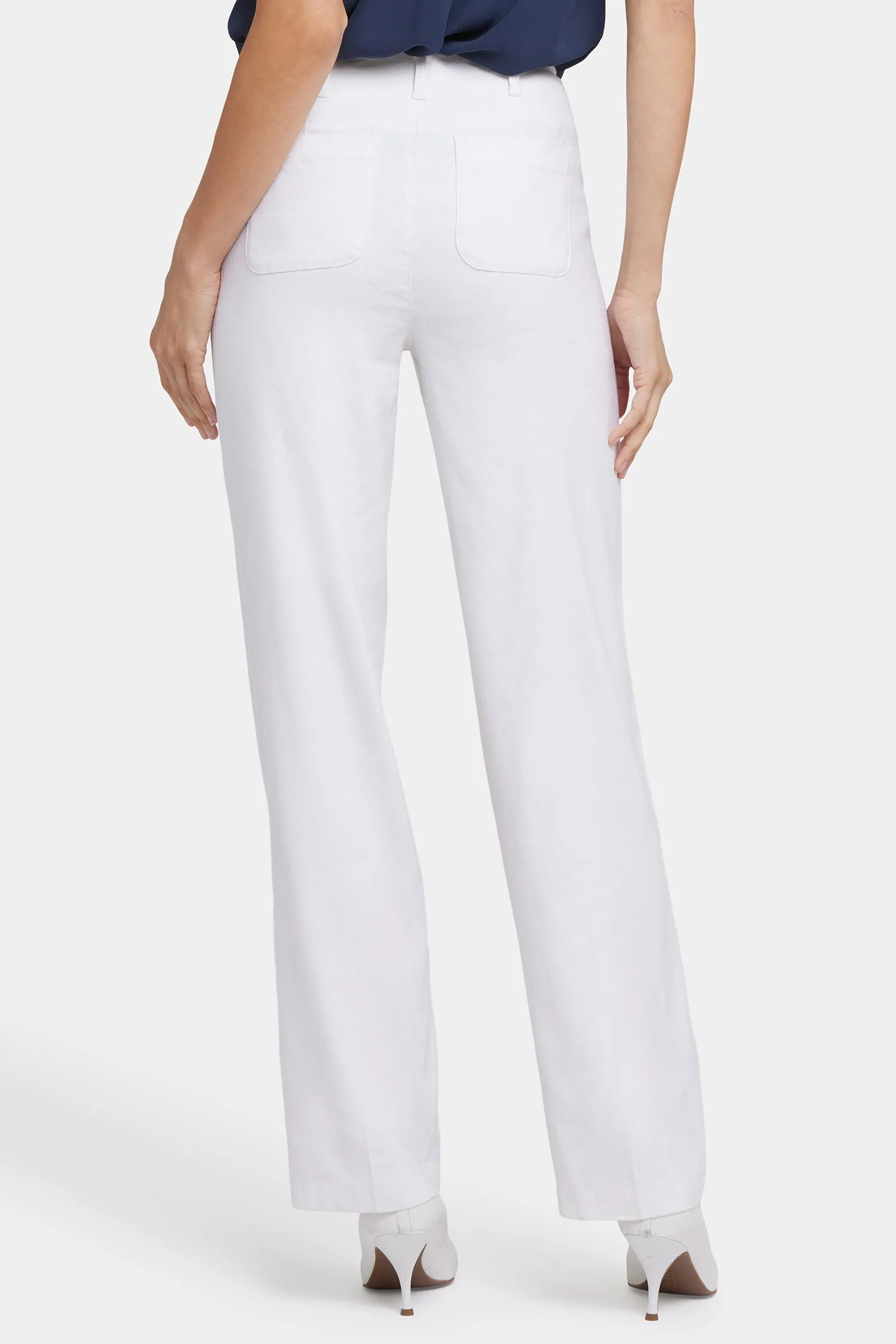 Marilyn Straight Pants - Optic White sold by NYDJ product image thumbnail 2