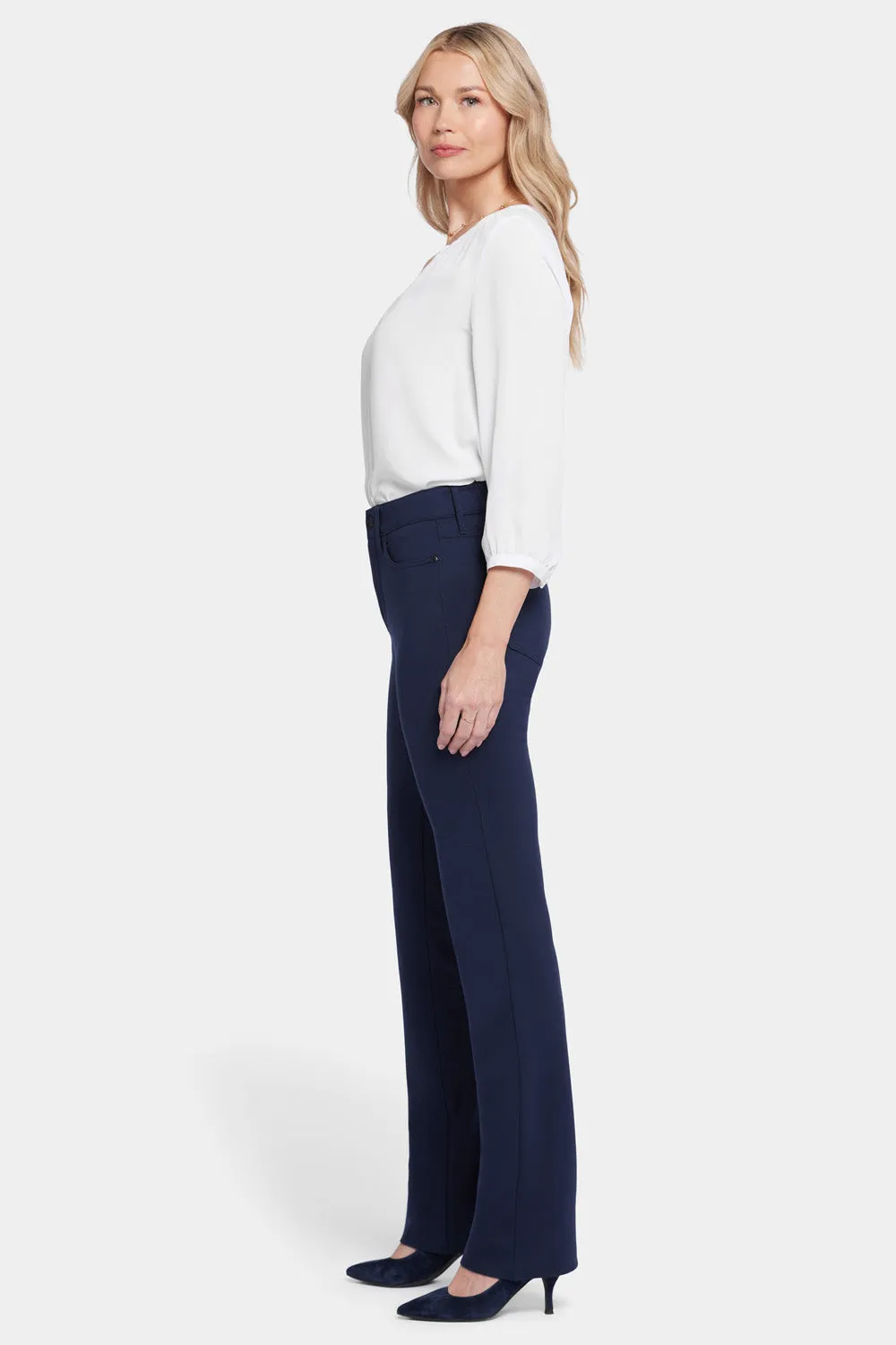 Marilyn Straight Pants - Oxford Navy sold by NYDJ product image thumbnail 5