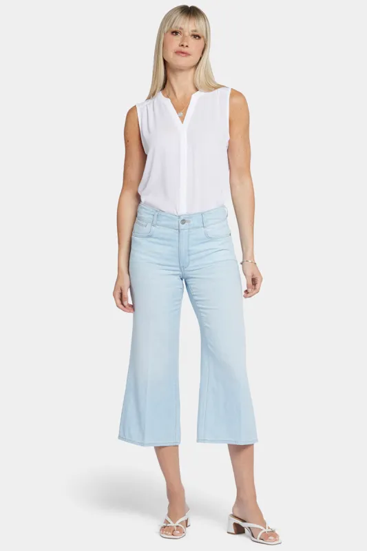 Brigitte Wide Leg Capri Jeans - Oceanfront sold by NYDJ