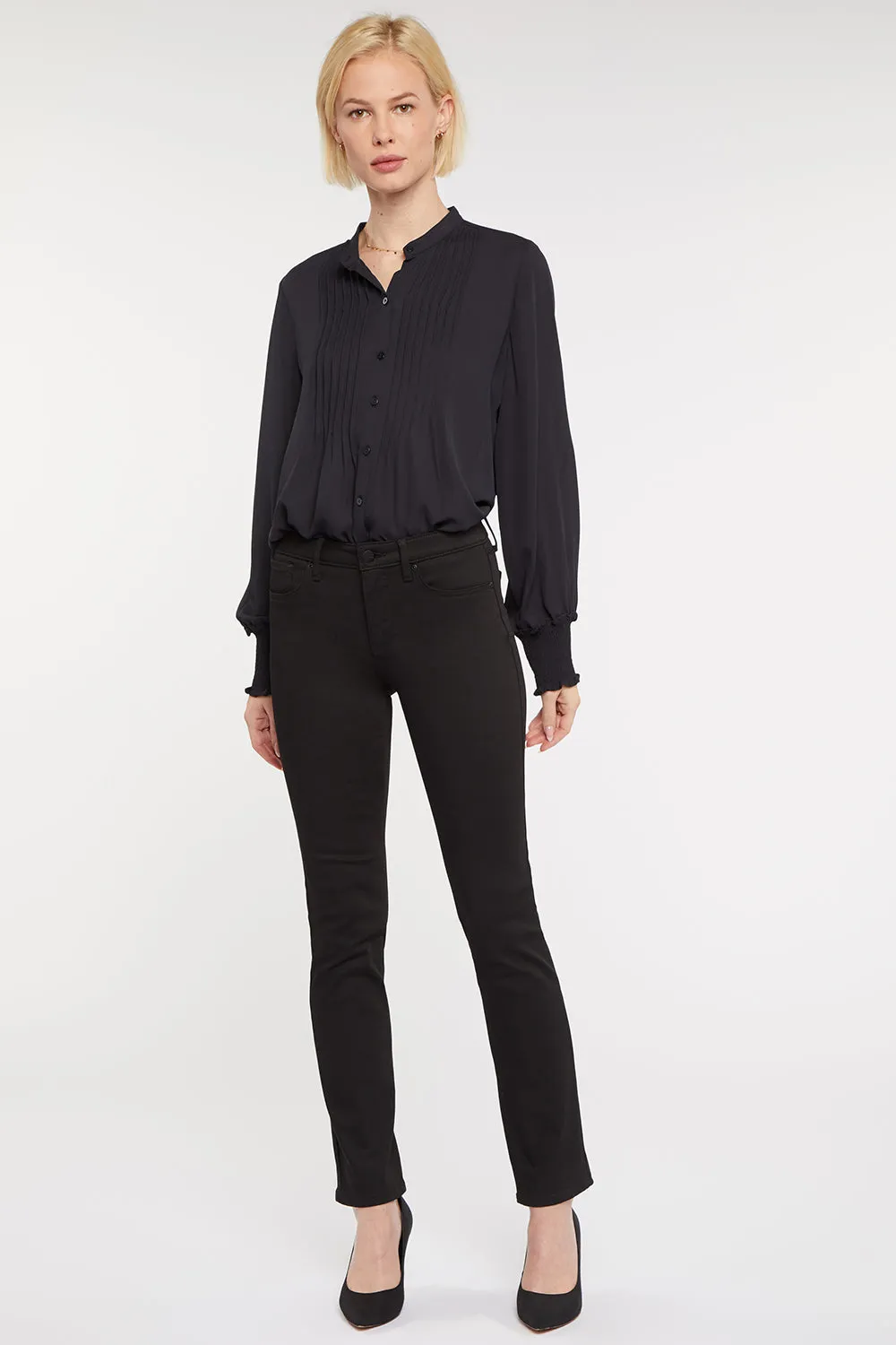 Sheri Slim Jeans In Petite - Black Rinse sold by NYDJ product image thumbnail 5