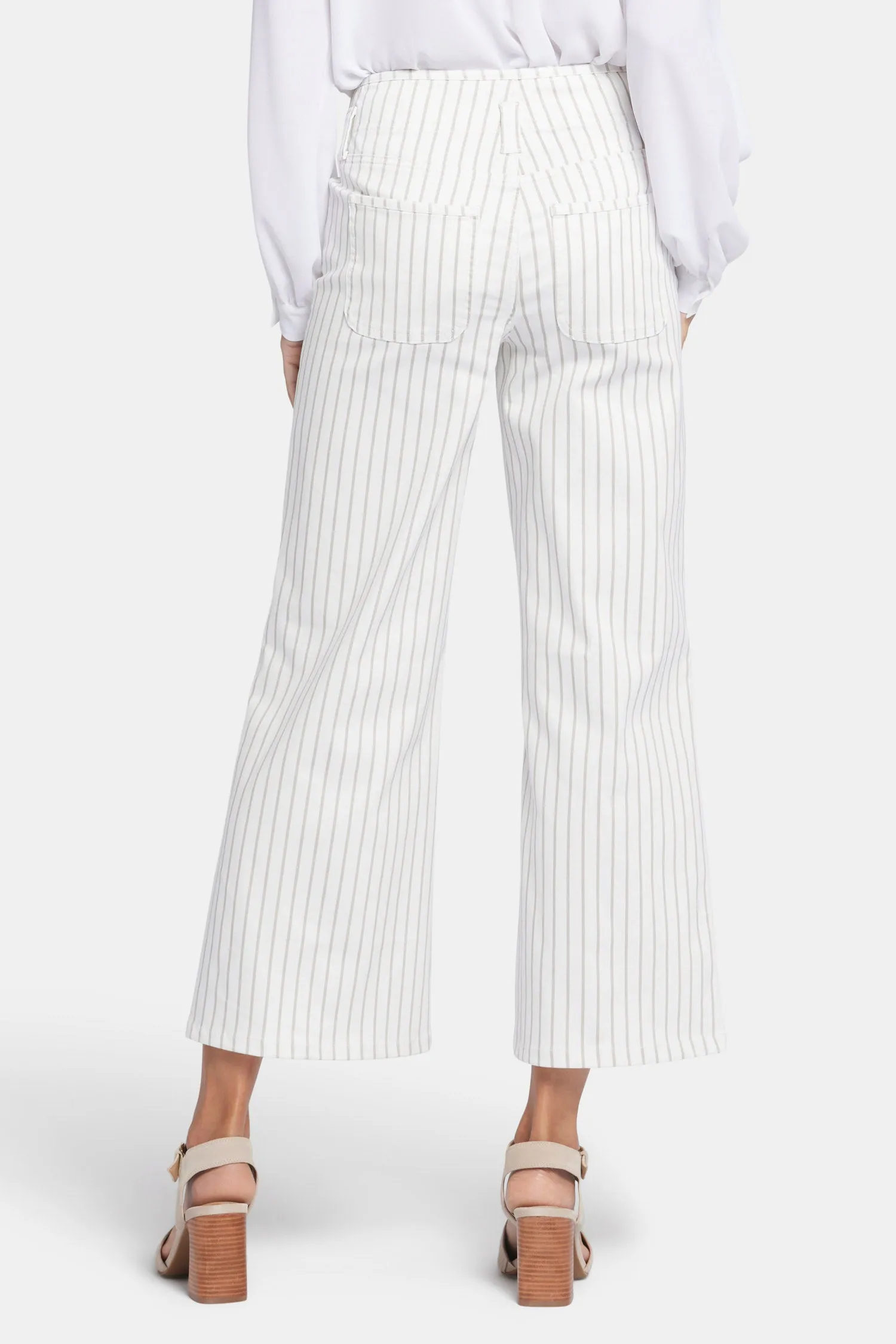 Teresa Wide Leg Ankle Jeans - Beach Cruise Stripe sold by NYDJ product image thumbnail 2
