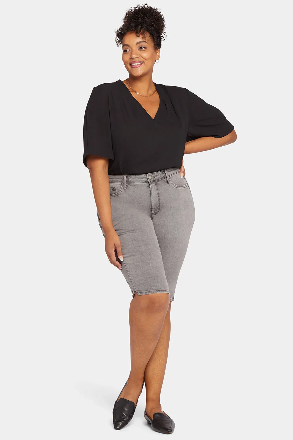 Bike Capri Jeans In Plus Size - Palmas sold by NYDJ product image thumbnail 4