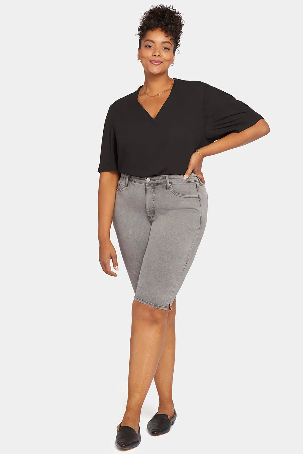 Bike Capri Jeans In Plus Size - Palmas sold by NYDJ