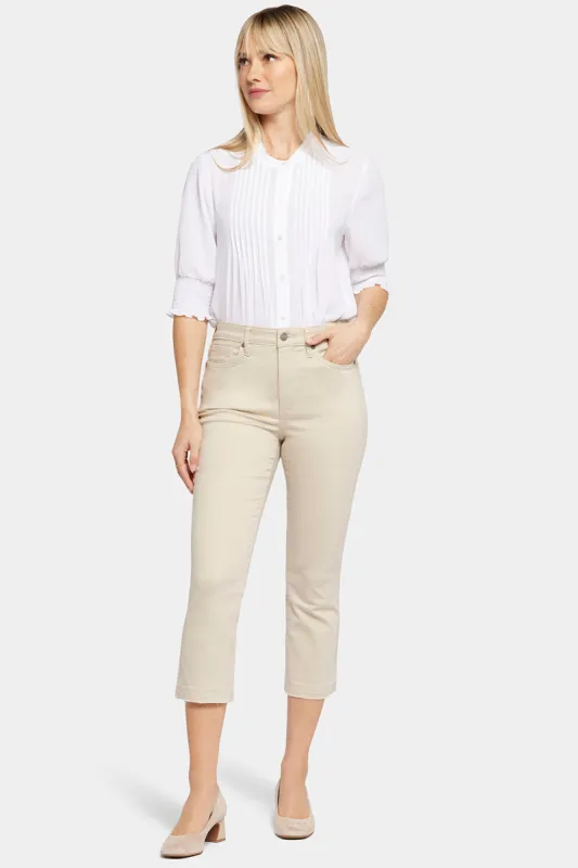 Chloe Capri Jeans In Petite - Feather sold by NYDJ