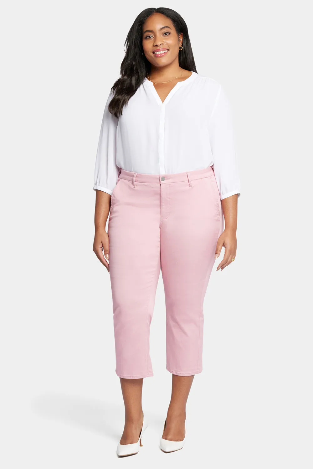 Piper Trouser Pants In Plus Size - Aphrodite sold by NYDJ product image thumbnail 4