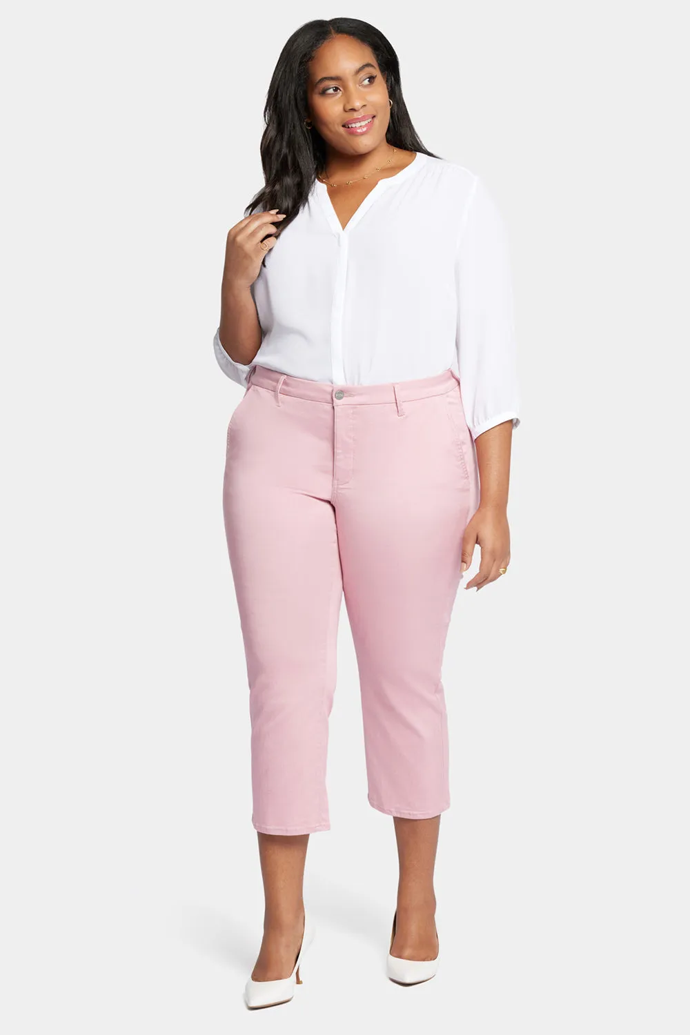 Piper Trouser Pants In Plus Size - Aphrodite sold by NYDJ