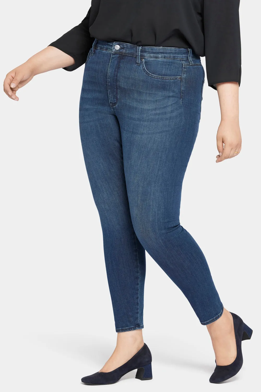 Le Silhouette Ami Skinny Jeans In Plus Size - Precious sold by NYDJ product image thumbnail 3