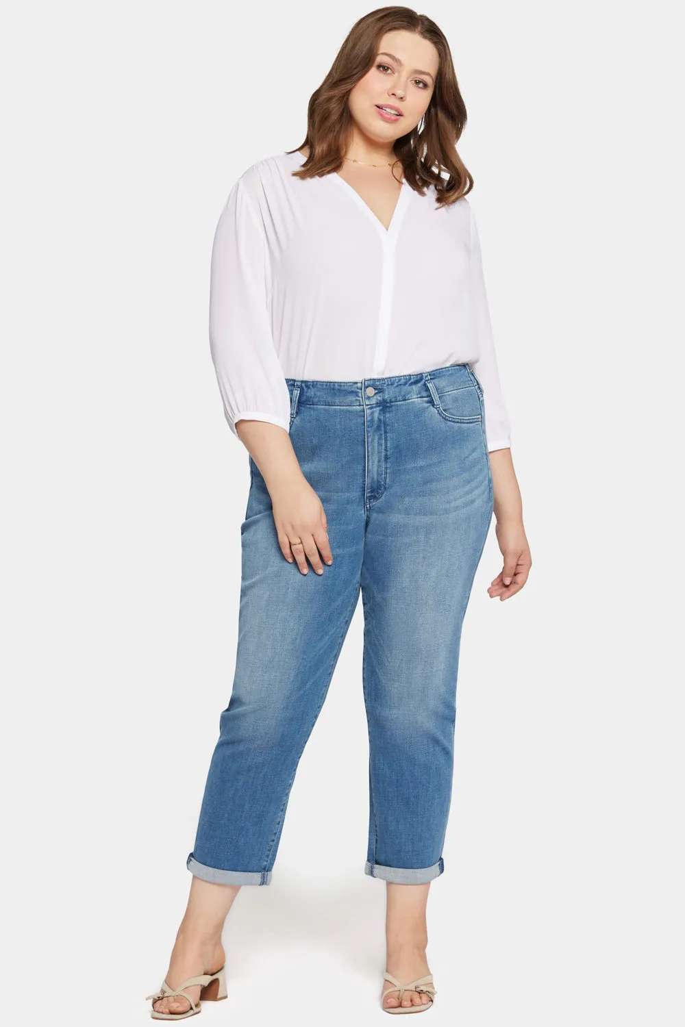 Margot Girlfriend Jeans In Plus Size - Stunning sold by NYDJ product image thumbnail 4
