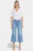 Brigitte Wide Leg Capri Jeans - Corfu sold by NYDJ