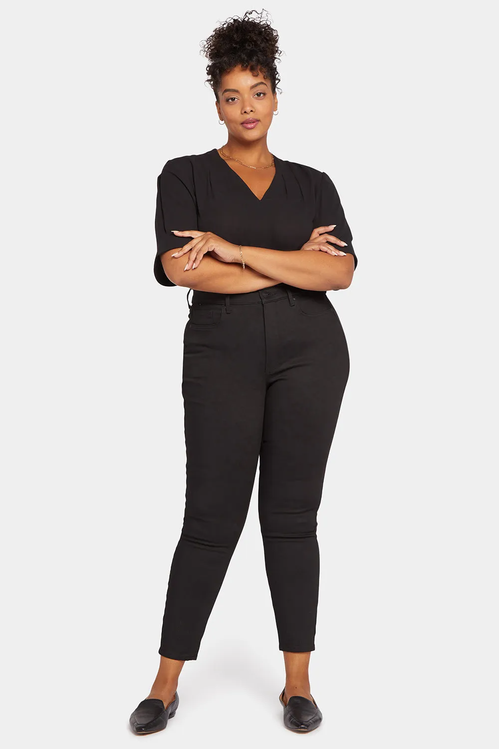 Ami Skinny Jeans In Plus Size - Black Rinse sold by NYDJ product image thumbnail 4