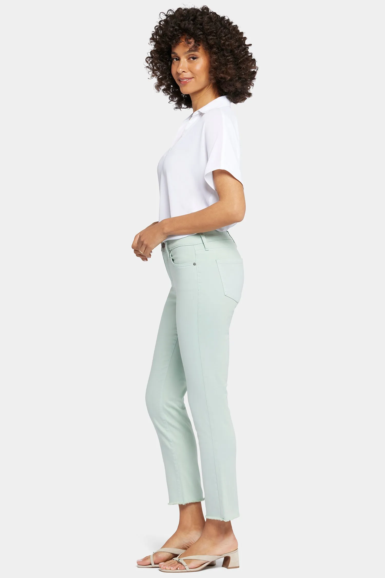 Sheri Slim Ankle Jeans In Petite - Fantasy Dream sold by NYDJ product image thumbnail 5