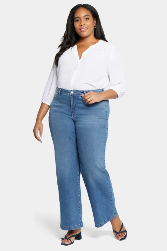 Teresa Wide Leg Jeans In Plus Size - Sweetbay sold by NYDJ