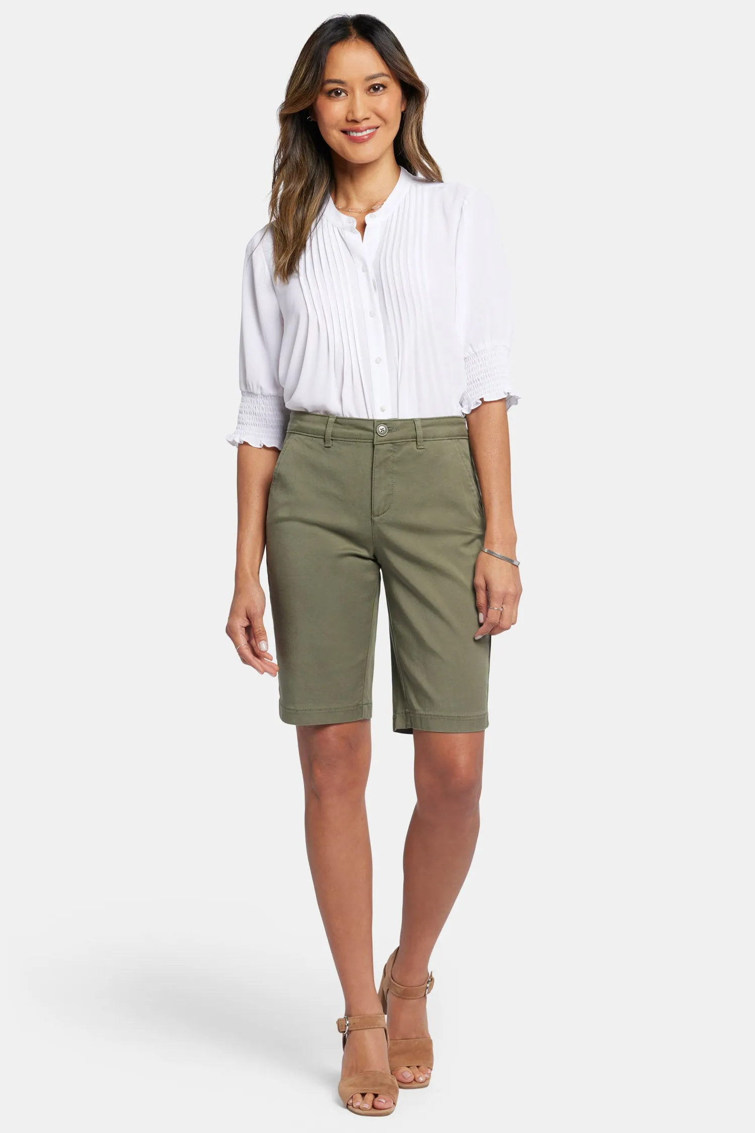 Bermuda Shorts In Petite - Avocado sold by NYDJ product image thumbnail 4