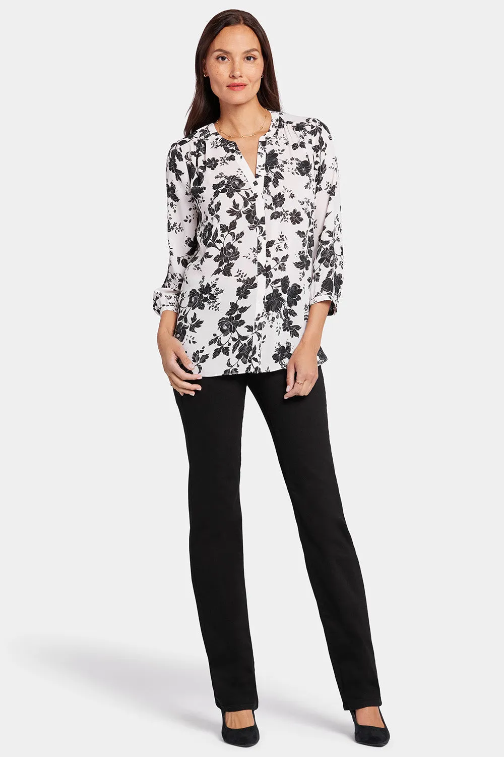Pintuck Blouse - Penrose sold by NYDJ product image thumbnail 5