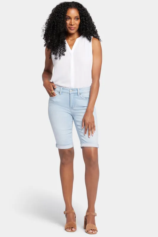 Briella 11 Inch Denim Shorts - Estrella sold by NYDJ