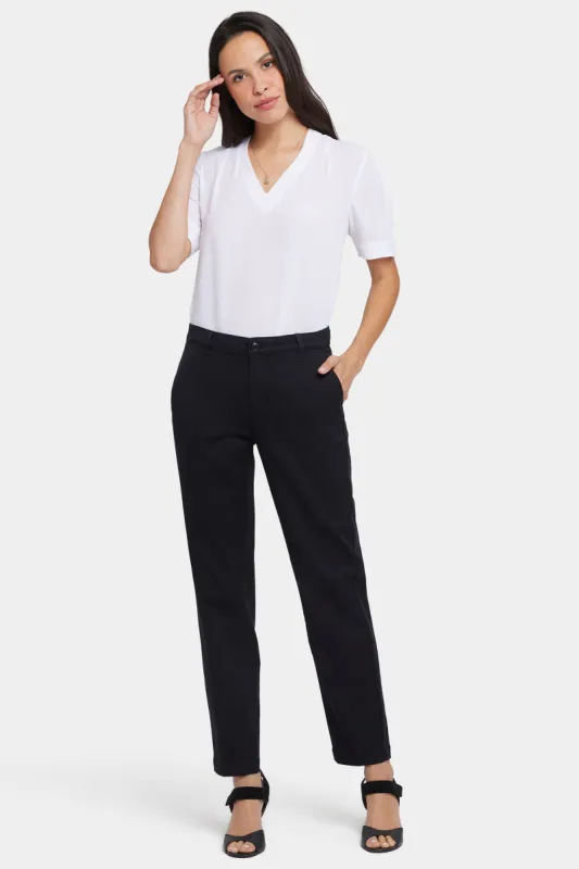 Sadie Slim Pants - Black sold by NYDJ
