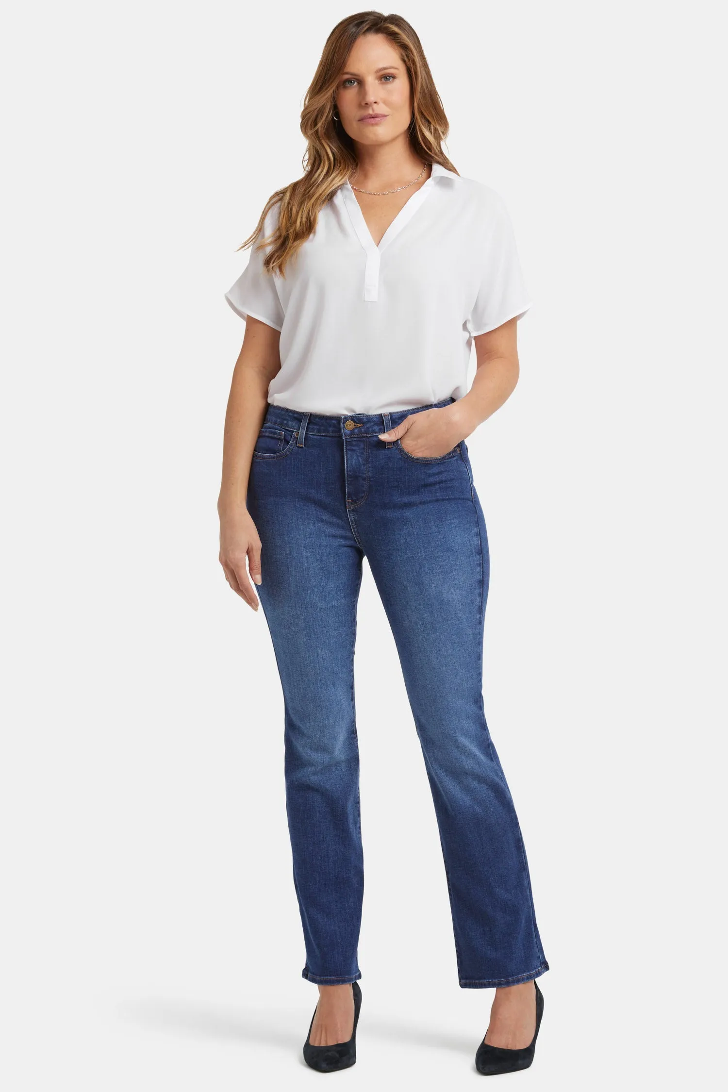 Barbara Bootcut Jeans - Cooper sold by NYDJ product image thumbnail 4