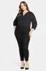 Skinny Ankle Pull-on Jeans In Plus Size - Black sold by NYDJ