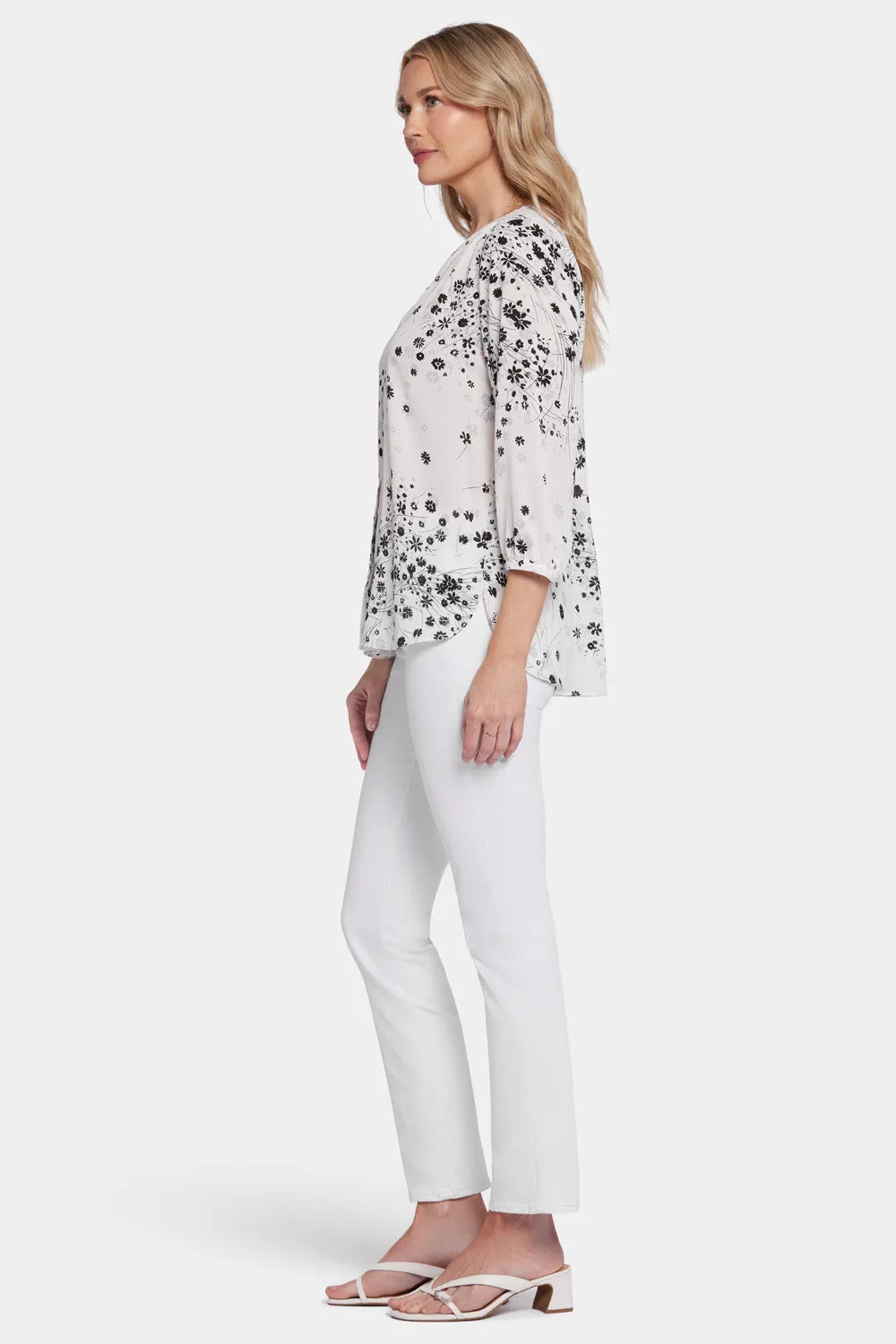 Pintuck Blouse - Rio Vista sold by NYDJ product image thumbnail 3