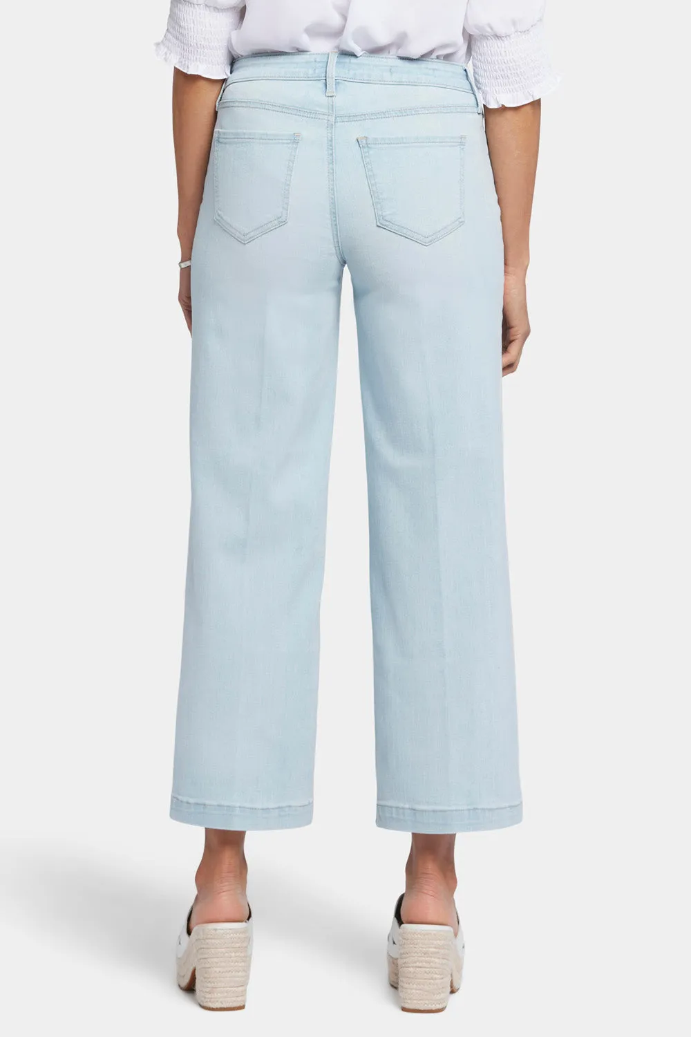 Teresa Wide Leg Ankle Jeans - Oceanfront sold by NYDJ product image thumbnail 2