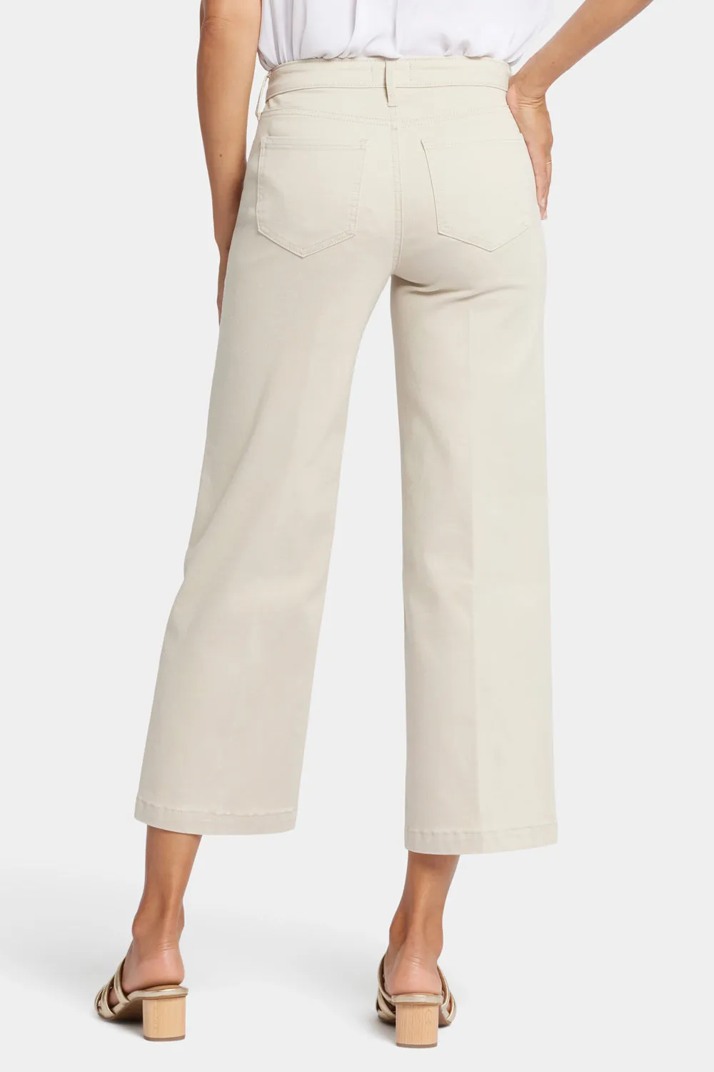 Teresa Wide Leg Ankle Jeans - Feather sold by NYDJ product image thumbnail 2