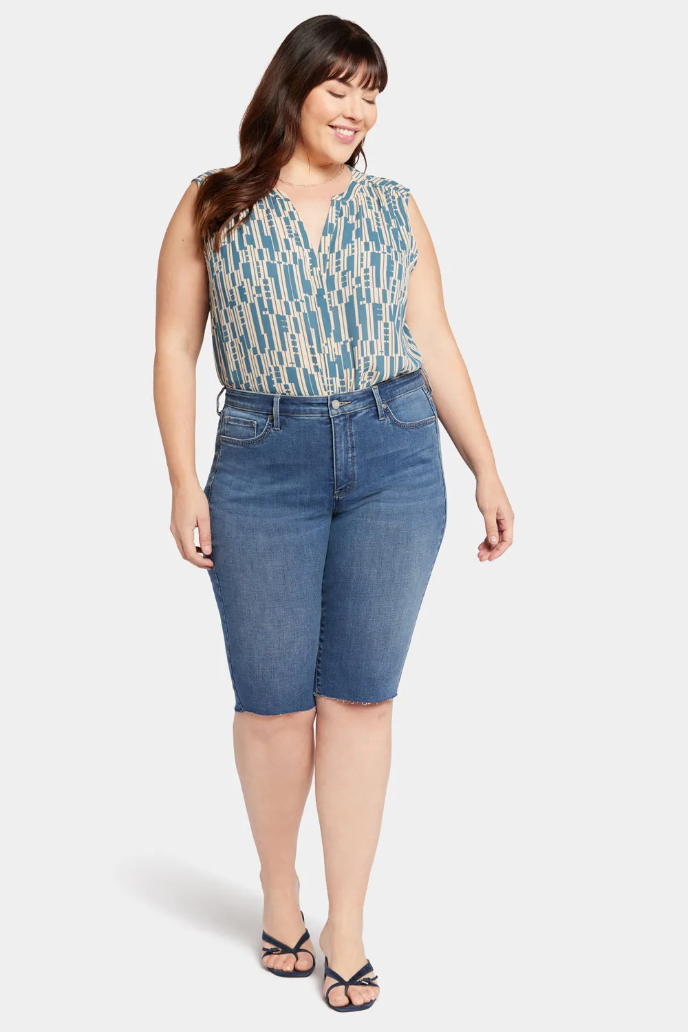 Bike Capri Jeans In Plus Size - Awakening sold by NYDJ product image thumbnail 4
