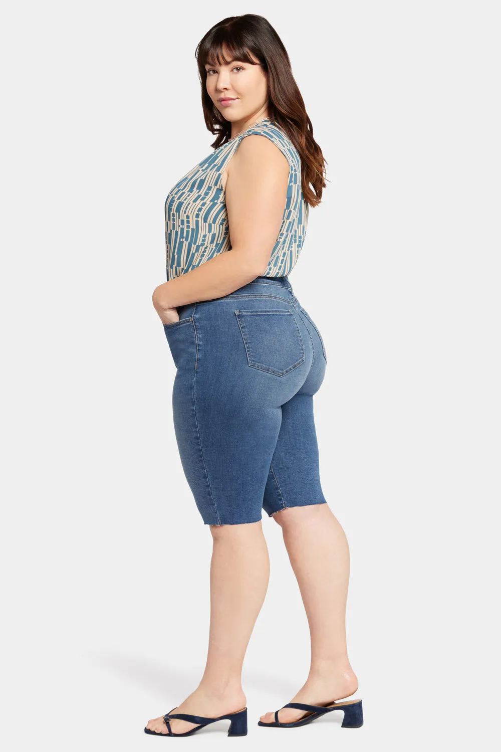Bike Capri Jeans In Plus Size - Awakening sold by NYDJ product image thumbnail 5