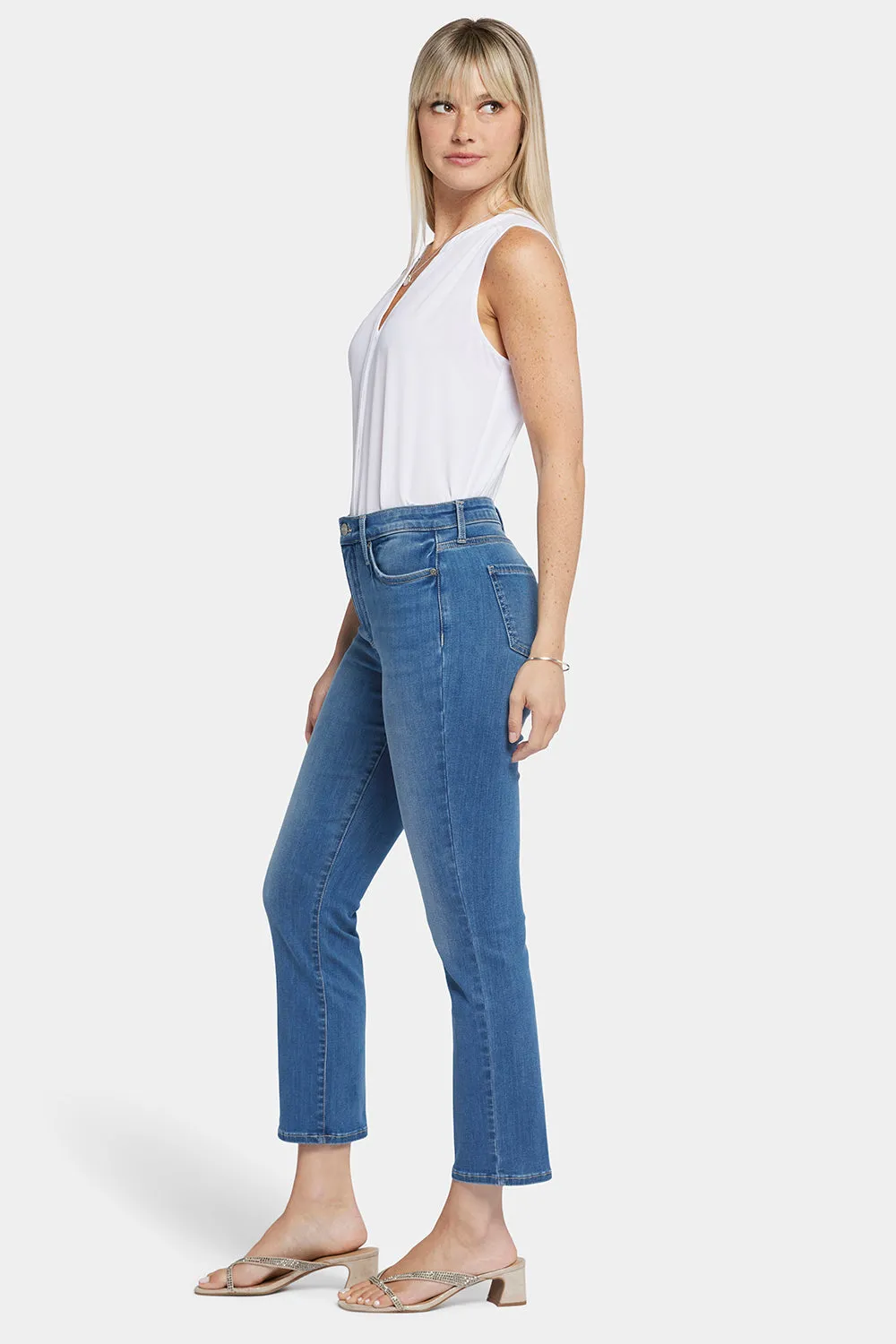 Curve Shaper™ Sheri Slim Ankle Jeans - Blue Water sold by NYDJ product image thumbnail 5