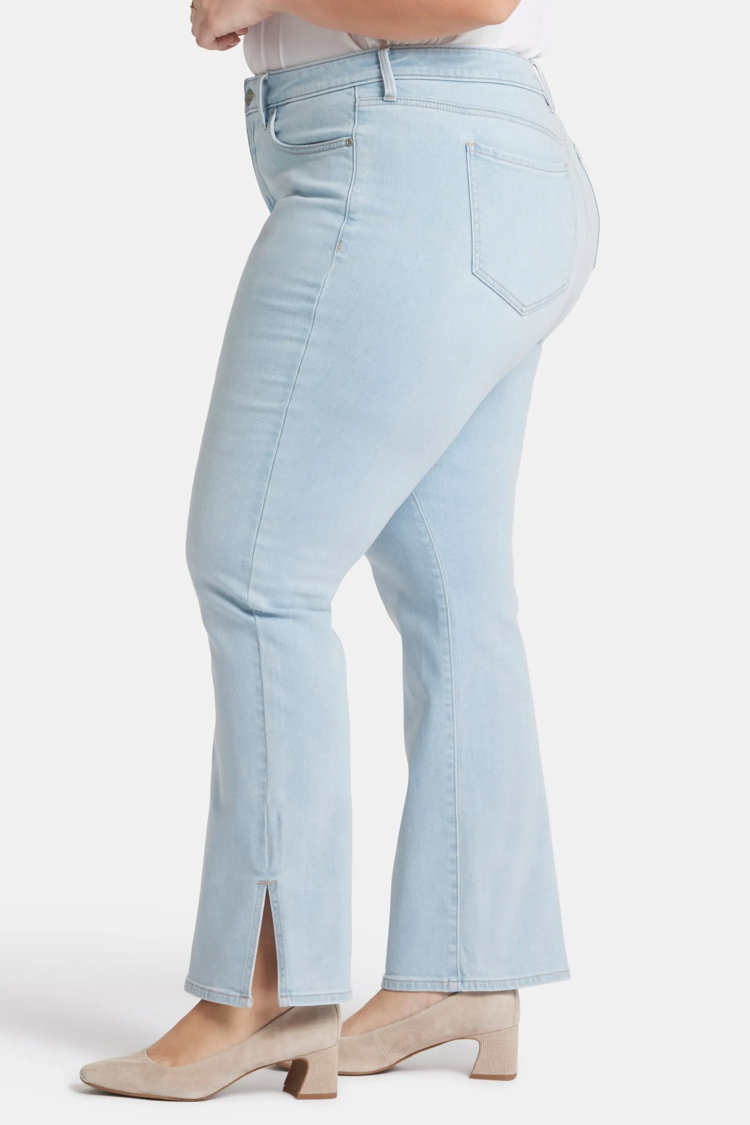 Barbara Bootcut Jeans In Plus Size - Oceanfront sold by NYDJ product image thumbnail 3