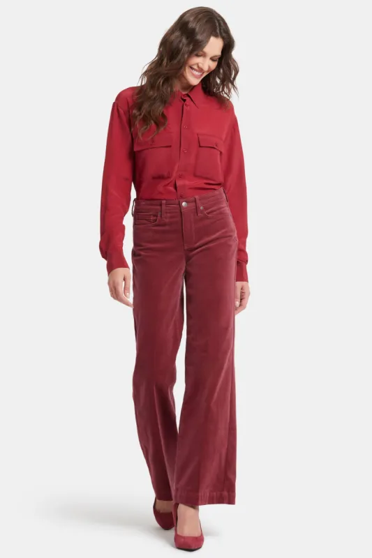 Teresa Wide Leg Pants - Paintbrush sold by NYDJ