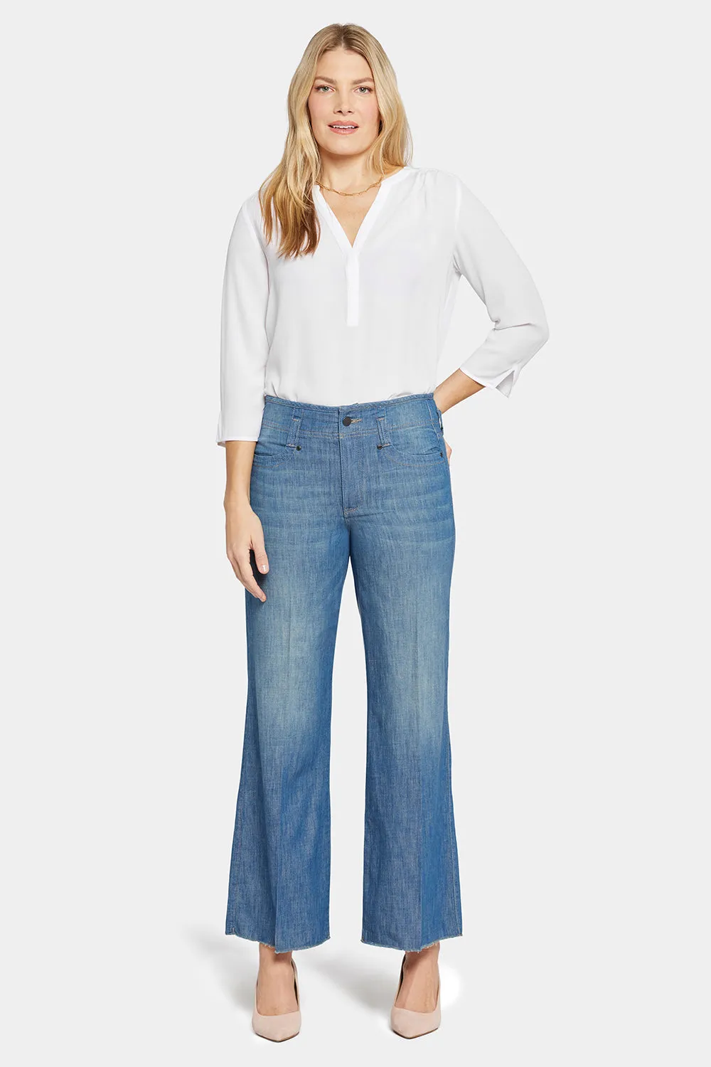 Teresa Wide Leg Jeans - Fantasy sold by NYDJ