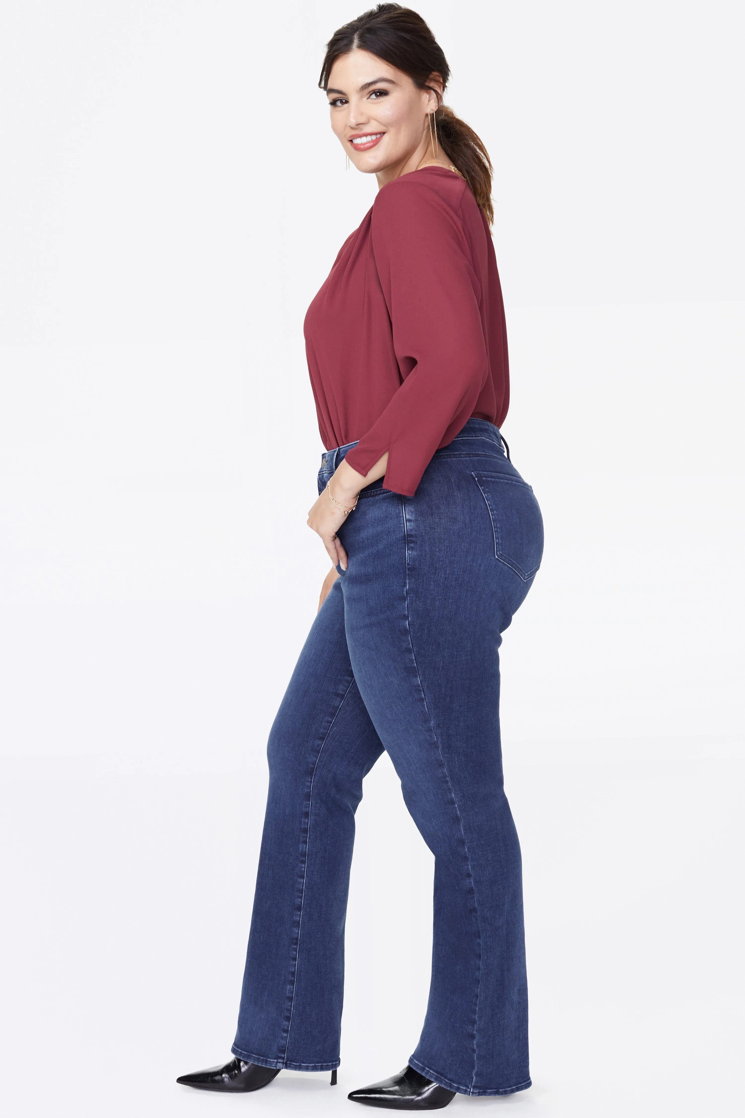 Barbara Bootcut Jeans In Plus Size - Habana sold by NYDJ product image thumbnail 5