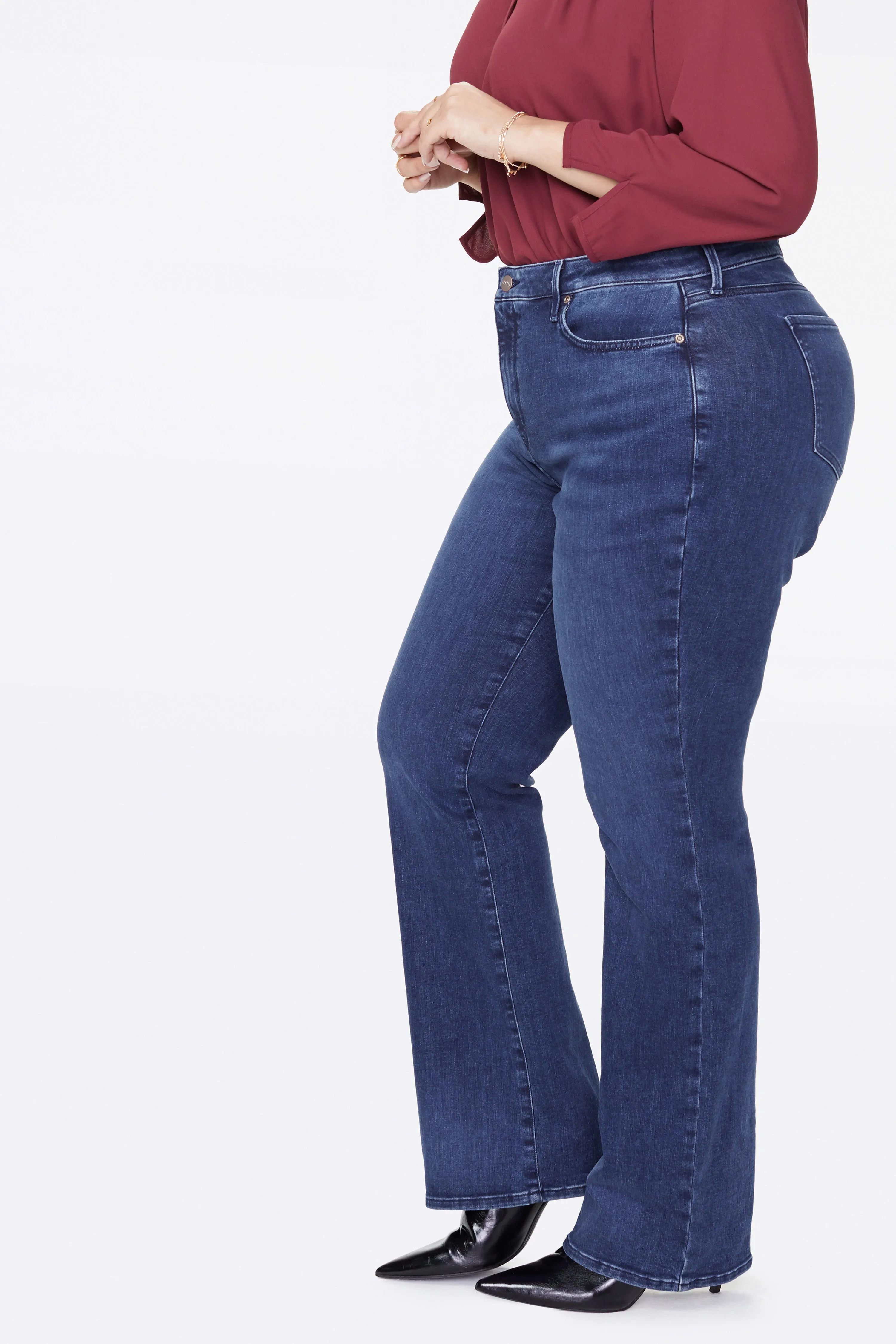 Barbara Bootcut Jeans In Plus Size - Habana sold by NYDJ product image thumbnail 2
