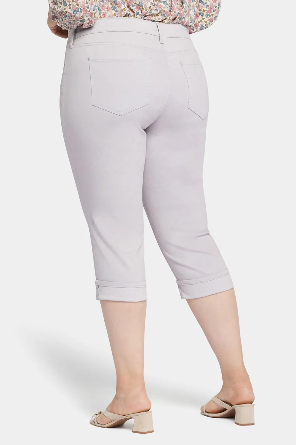 Marilyn Straight Crop Jeans In Plus Size - Pearl Grey sold by NYDJ product image thumbnail 2