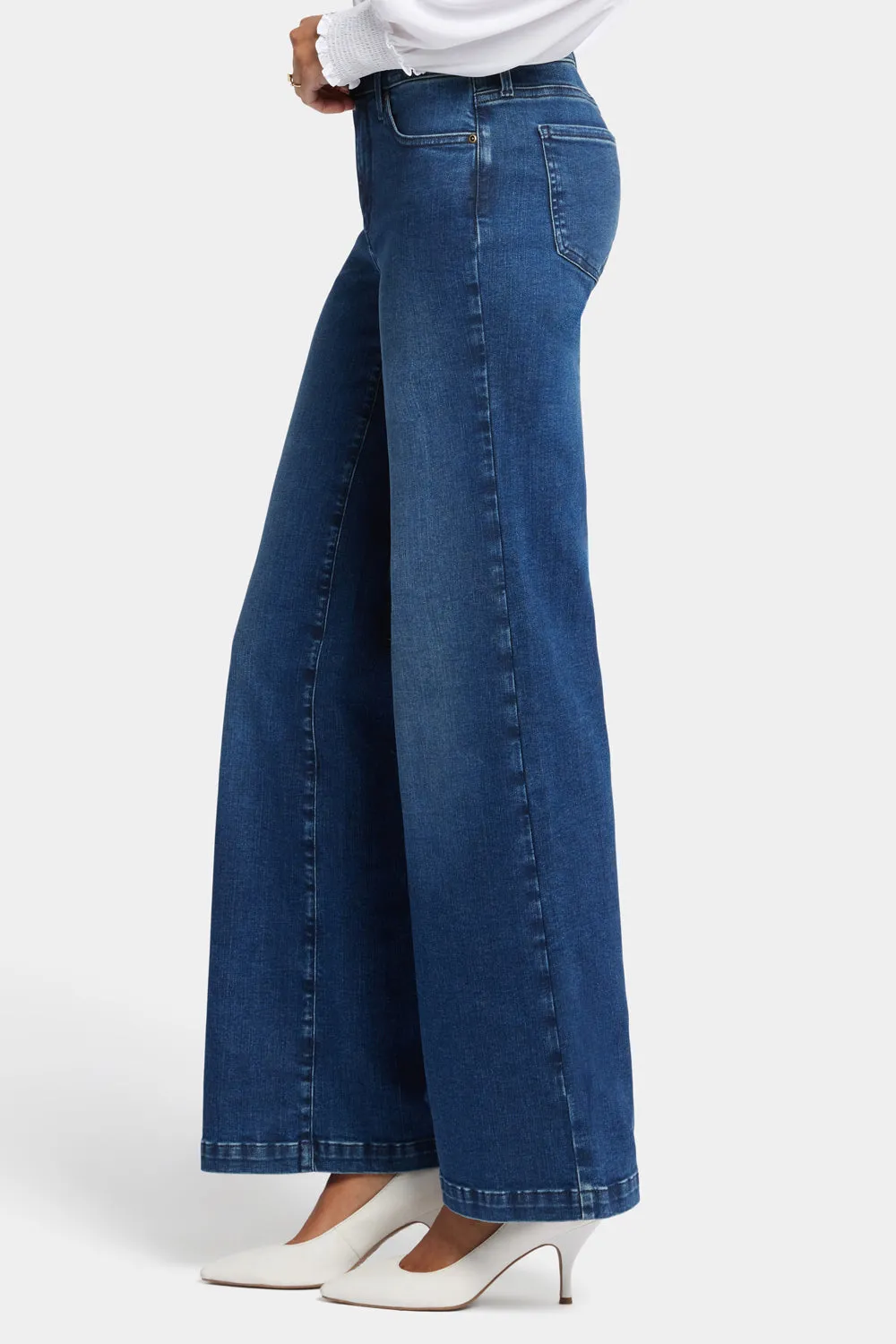 Teresa Wide Leg Jeans in Tall - Cooper sold by NYDJ product image thumbnail 3