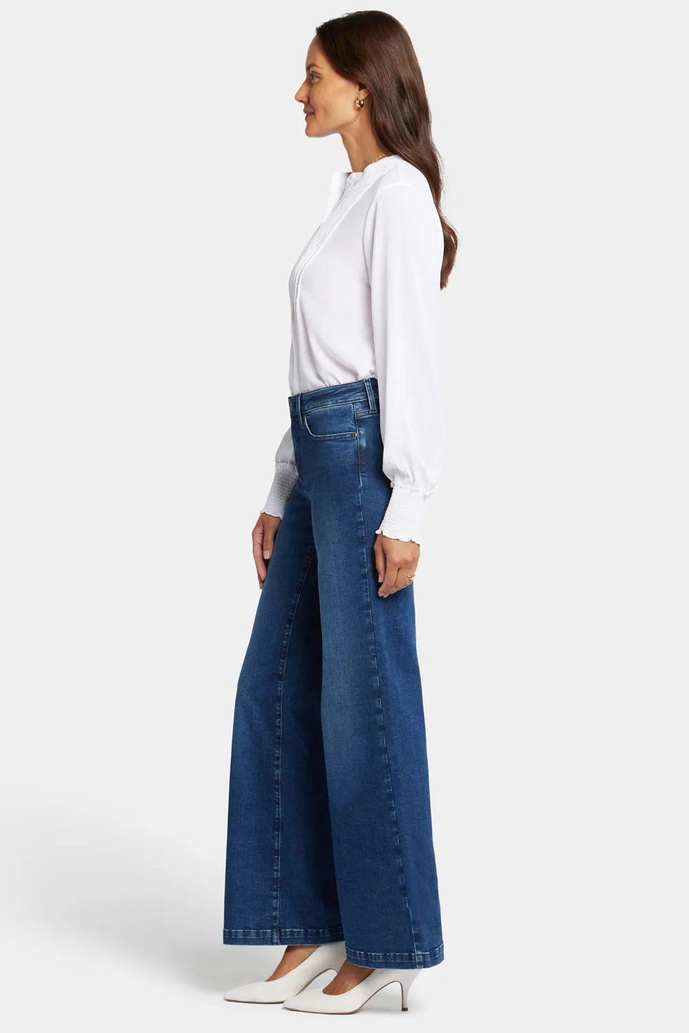 Teresa Wide Leg Jeans in Tall - Cooper sold by NYDJ product image thumbnail 5