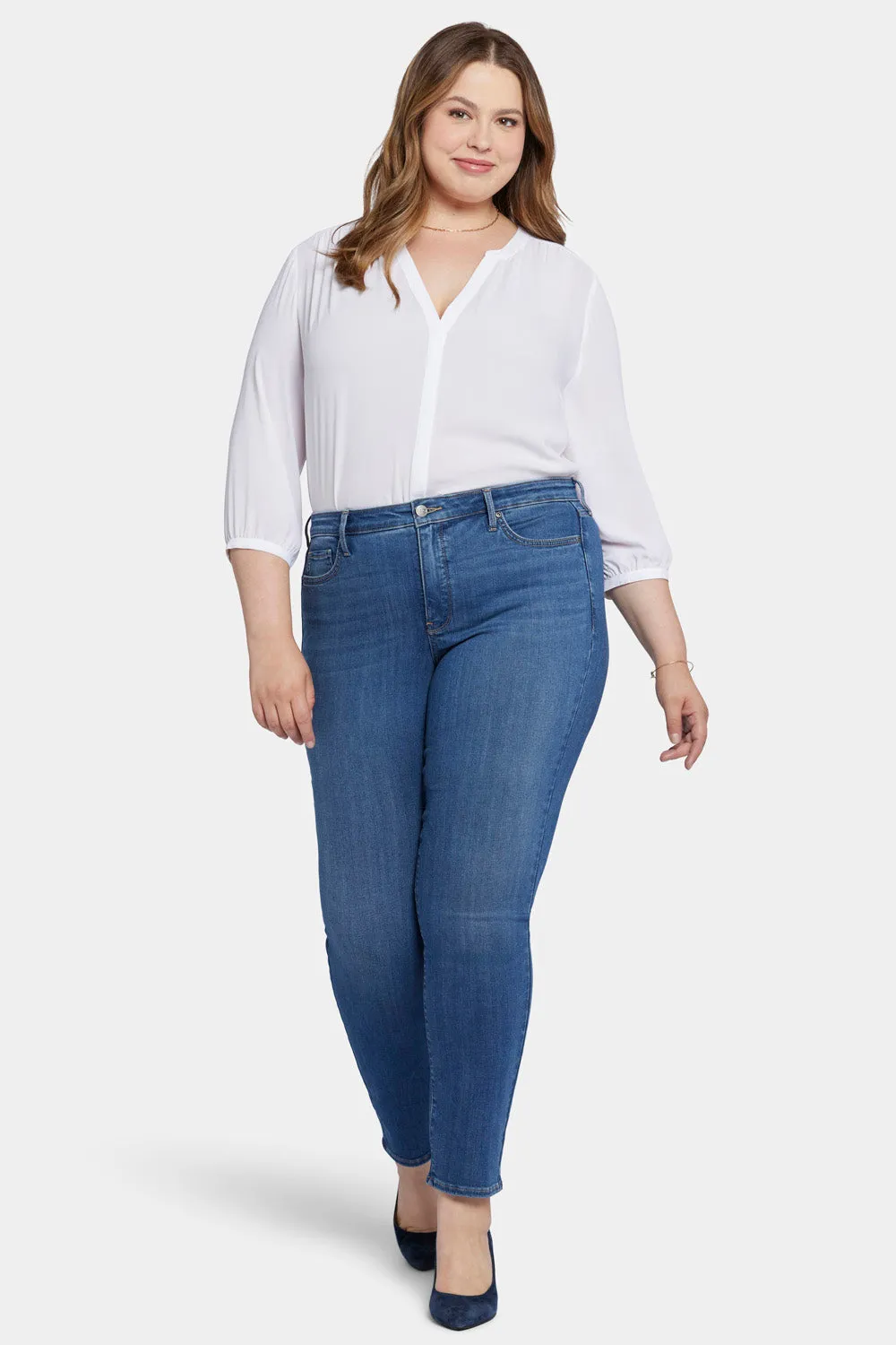 Sheri Slim Jeans In Plus Size - Rockford sold by NYDJ product image thumbnail 4