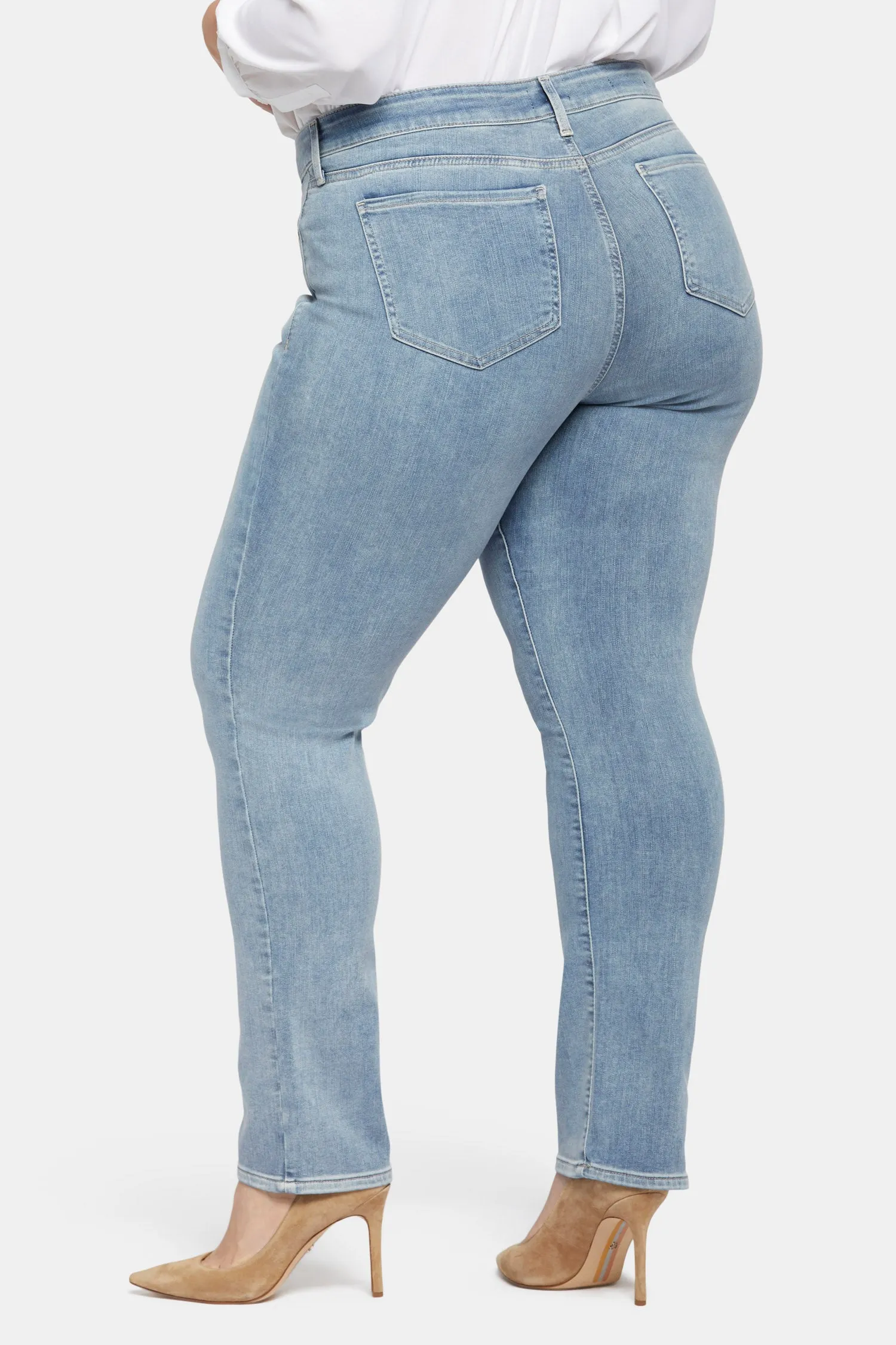 Marilyn Straight Jeans In Plus Size - Haley sold by NYDJ product image thumbnail 2