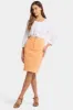 High Waist Skirt - Apricot Crush sold by NYDJ