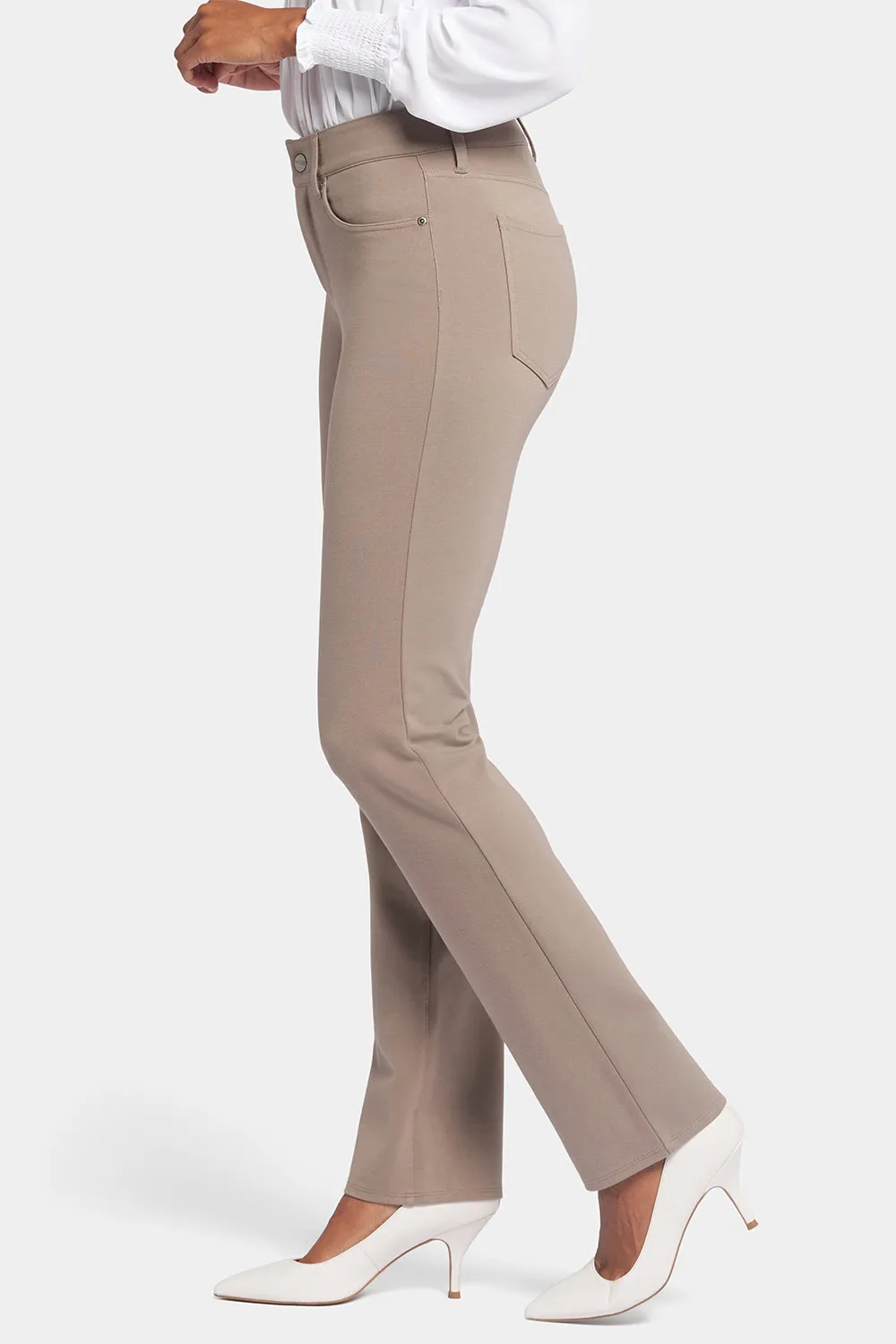 Marilyn Straight Pants - Saddlewood sold by NYDJ product image thumbnail 3