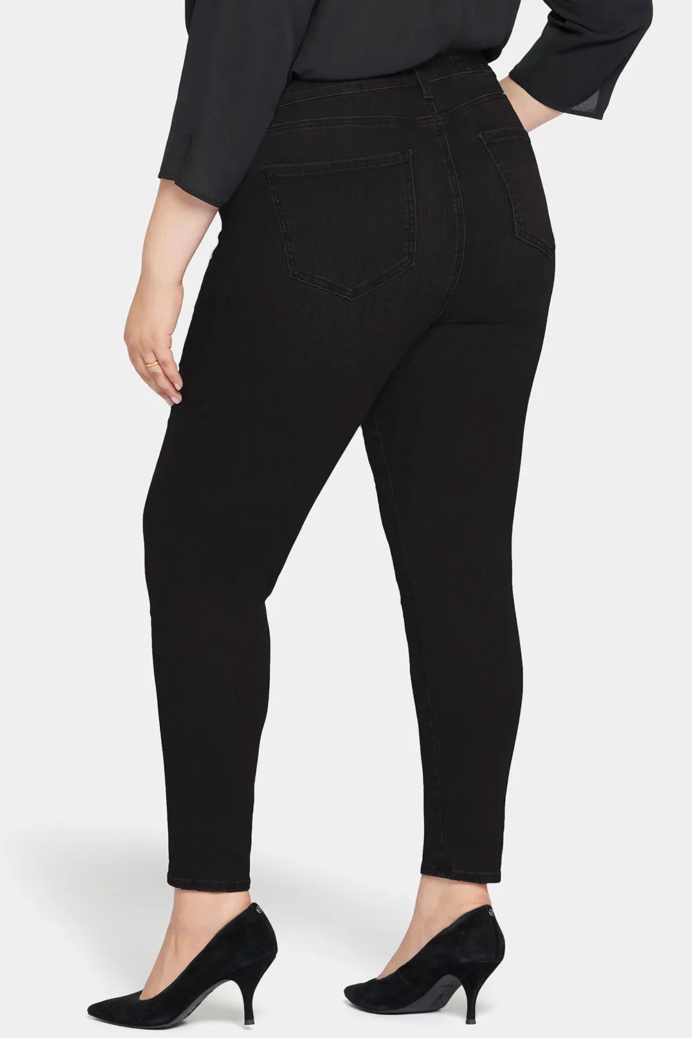 Le Silhouette Ami Skinny Jeans In Petite Plus Size - Stellar sold by NYDJ product image thumbnail 2