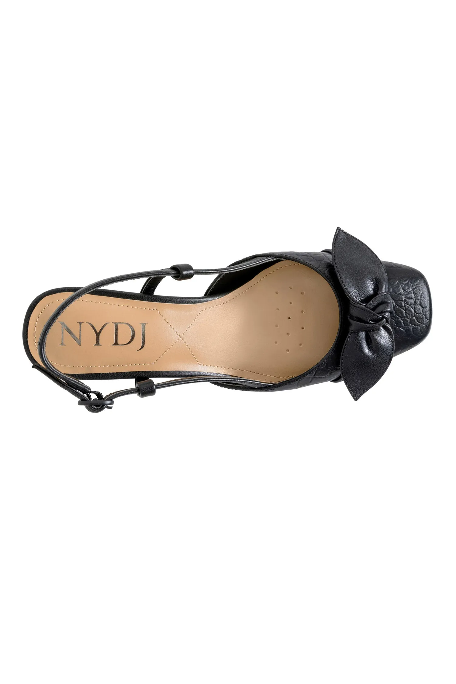 Sallie Slingback Heels - Black sold by NYDJ product image thumbnail 4