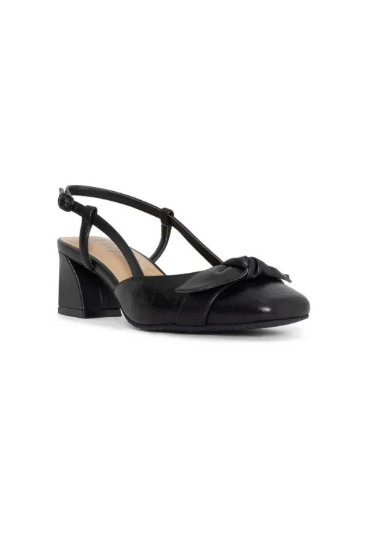Sallie Slingback Heels - Black sold by NYDJ
