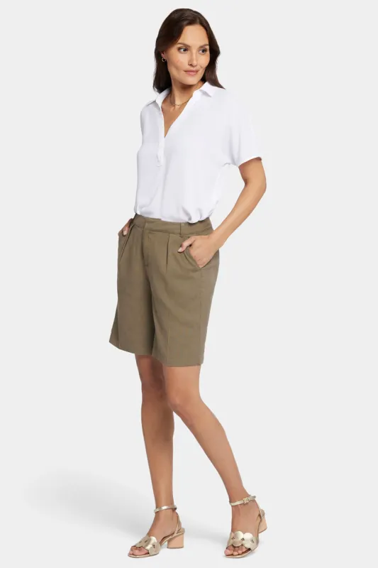 Relaxed Shorts - Avocado sold by NYDJ