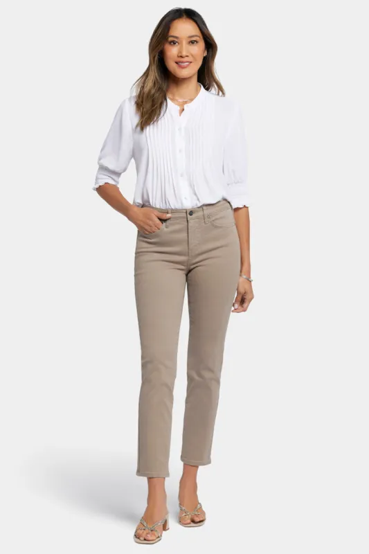 Sheri Slim Ankle Jeans - Saddlewood sold by NYDJ
