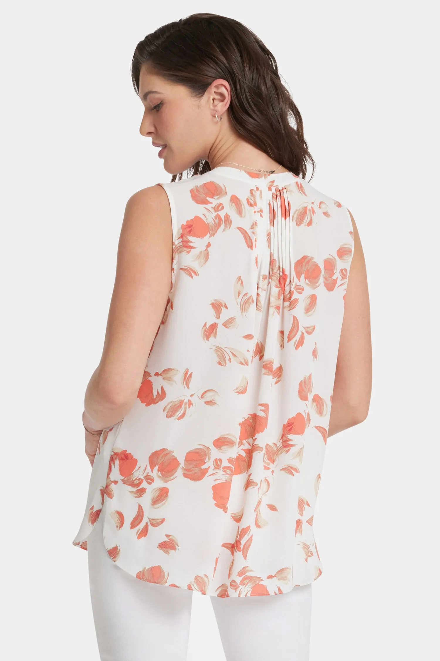 Sleeveless Pintuck Blouse - Aurora sold by NYDJ product image thumbnail 2