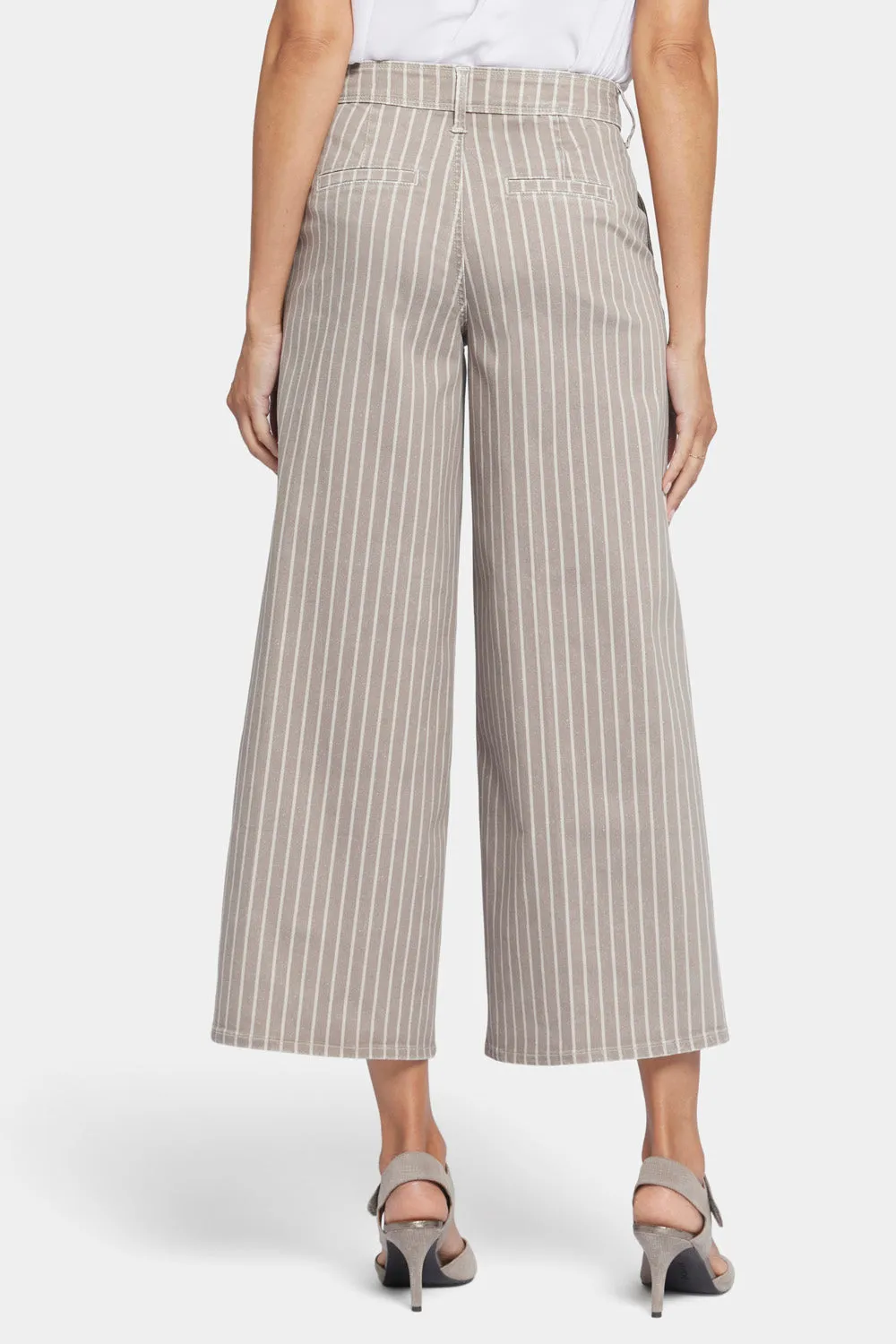 Mona Wide Leg Trouser Ankle Jeans - Boardwalk Stripe sold by NYDJ product image thumbnail 2
