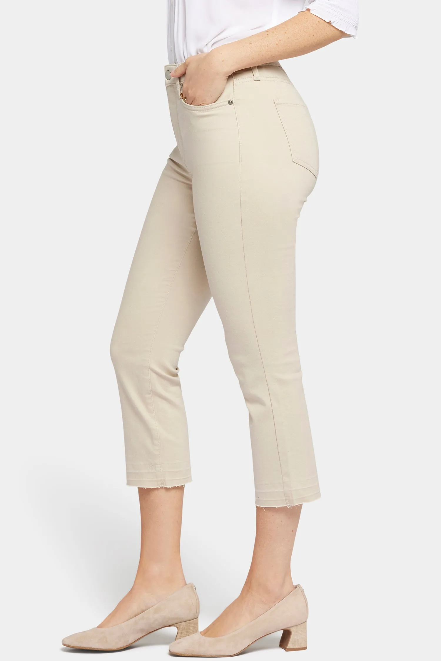 Chloe Capri Jeans - Feather sold by NYDJ product image thumbnail 3